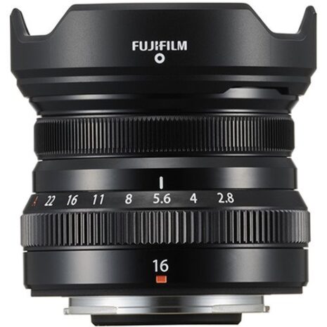 Fujifilm XF 16mm f/2 Fujifilm XF 16mm f/2.8 R WR Lens (Black)
