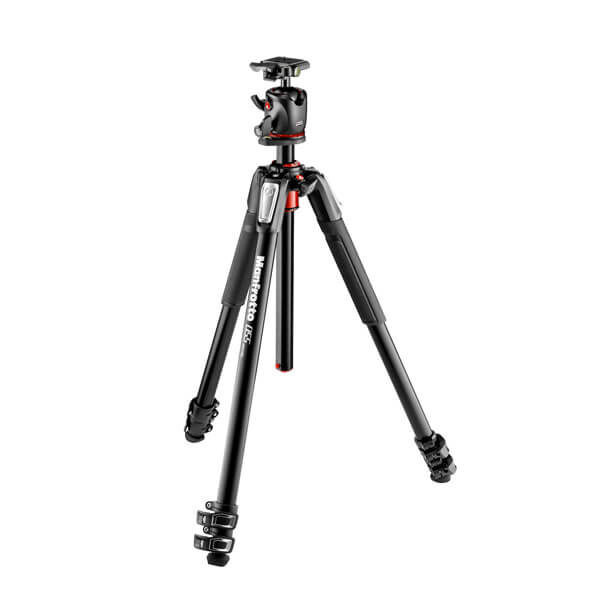 Manfrotto MK055XPRO3-BHQ2 Aluminum Tripod with XPRO Ball Head and 200PL QR Plate