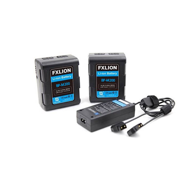 Fxlion Square V-Mount BP-M200 Battery Kit