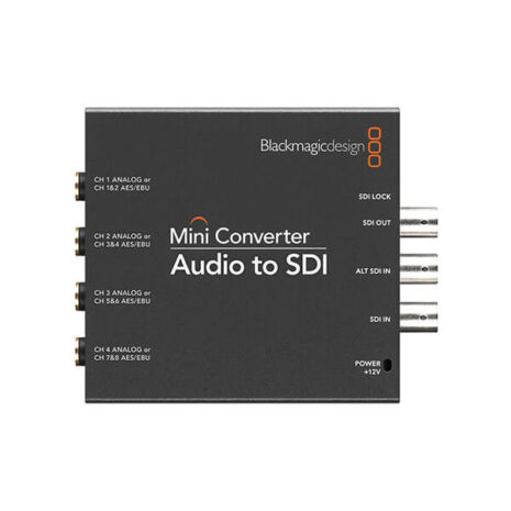 Blackmagic Design Mini Converter - Audio to SDI 2 Blackmagic Design Mini Converter - Audio to SDI