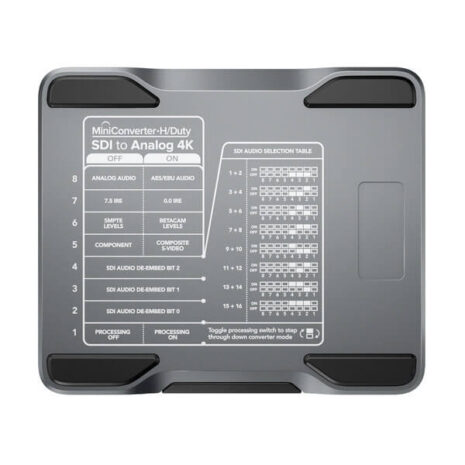 Blackmagic Design Mini Converter Heavy Duty - SDI to Analog 4K 2 Blackmagic Design Mini Converter Heavy Duty - SDI to Analog 4K