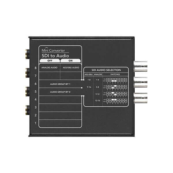 Blackmagic Mini Converter - SDI to Audio 3 Blackmagic Mini Converter - SDI to Audio