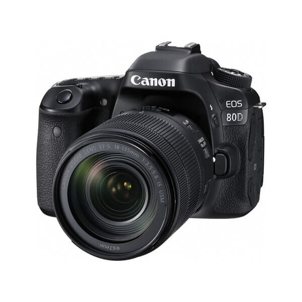 Canon EOS 80D DSLR Camera with 18-135mm Lens