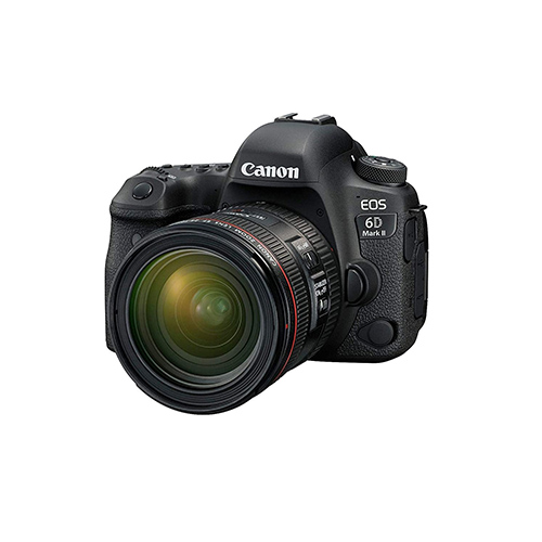 Canon EOS 6D Mark II DSLR Camera with 24-70mm f/4 lens