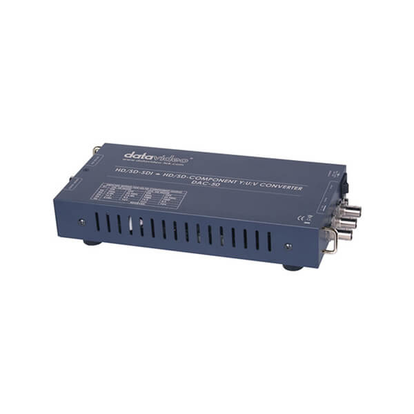 Datavideo DAC-50 HD/SD-SDI to Component/Composite Video Signal Converter