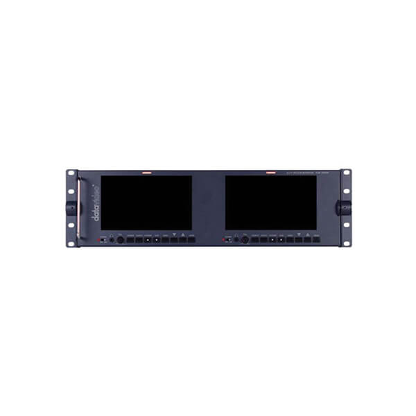 Datavideo TLM-702-HD 7" Dual LCD Monitor Rack-Mount