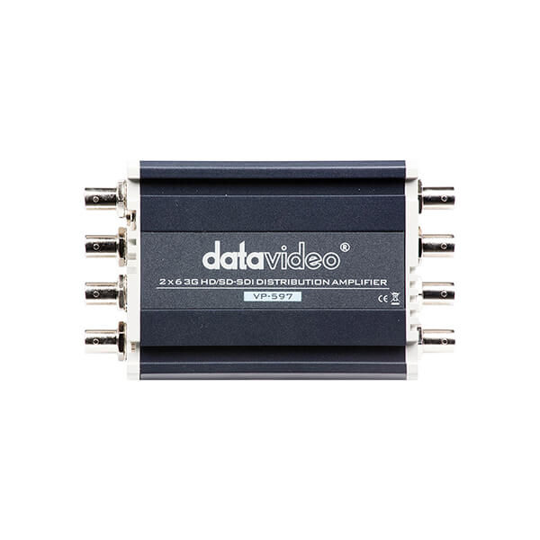 Datavideo VP-597 3G/HD/SD-SDI 2x6 Distribution Amplifier 4 Datavideo VP-597 3G/HD/SD-SDI 2x6 Distribution Amplifier