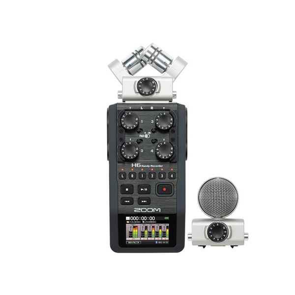 Zoom H6 6 Track Portable Digital Recorder (Discontinued)