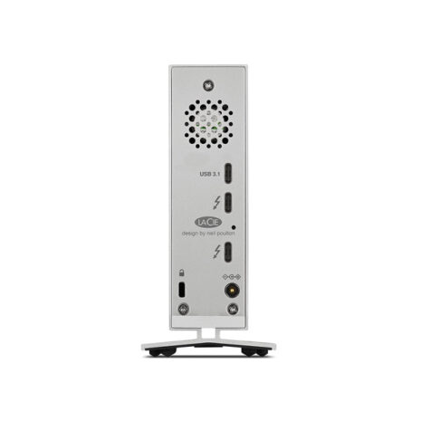 LaCie Thunderbolt 3 6TB External Hard Drive (Metallic Silver) 4 LaCie Thunderbolt 3 6TB External Hard Drive (Metallic Silver)