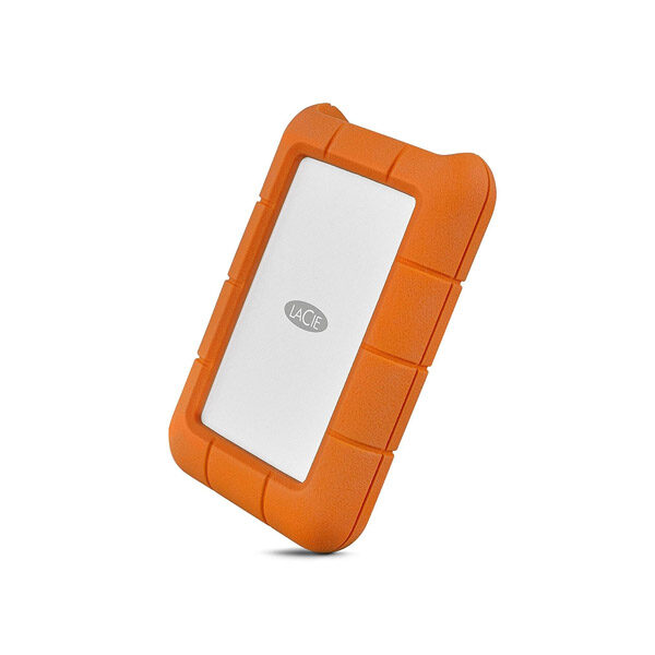 Lacie Rugged 4TB USB-C USB 3.0 Portable Hard Drive + 1mo Adobe CC All Apps (STFR4000800)
