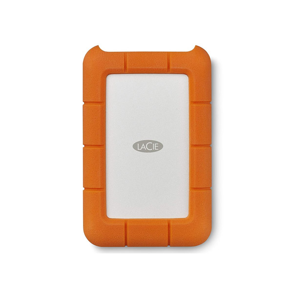 Lacie Rugged 4TB USB-C USB 3.0 Portable Hard Drive + 1mo Adobe CC All Apps (STFR4000800)