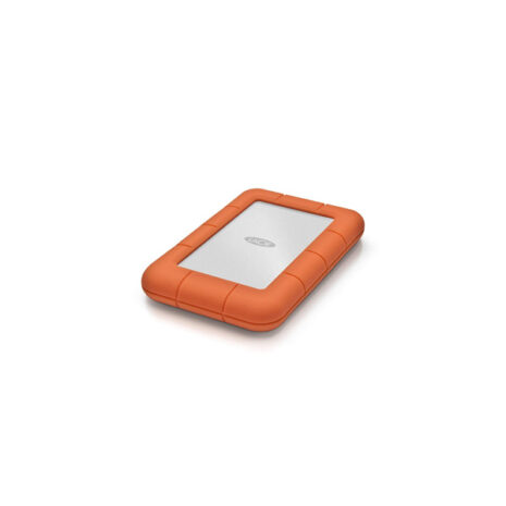 LaCie Rugged Mini LAC9000298 2TB External Hard Drive (Orange)