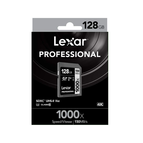 Lexar Professional 1000x 128GB SDHC™/SDXC™