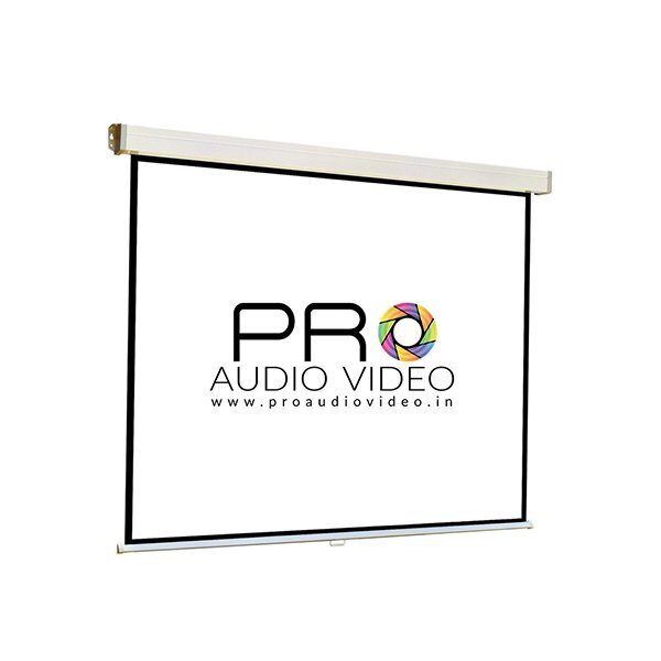 96 inch Logic Manual Motorized Projector Screen 96 inch