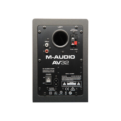 M-Audio AV32 Compact Desktop Speakers for Professional Media (Pair) 3 M-Audio AV32 Compact Desktop Speakers for Professional Media (Pair)