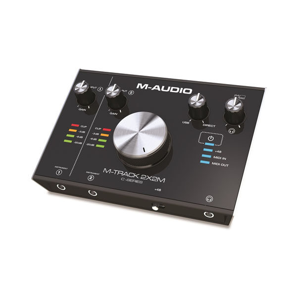 M-Audio M-Track 2X2M USB Interface with MIDI I/O