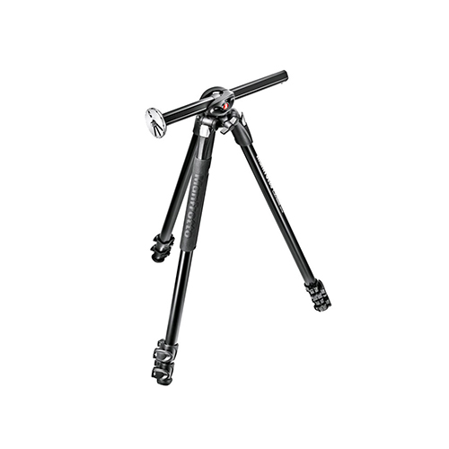 Manfrotto 290 DUAL Aluminium 3 Section Tripod with 90 Degree Column