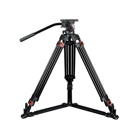 Miliboo MTT601A (Ground Level) Professional Photography 3 Sections Tripod Stand Aluminum Alloy