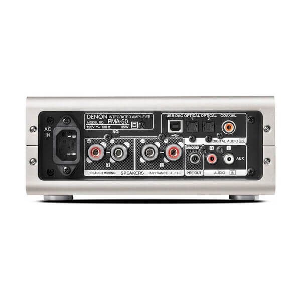 Denon PMA-50 2-Channel Digital Integrated Stereo Amplifier 3 Denon PMA-50 2-Channel Digital Integrated Stereo Amplifier