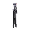PowerPak Video-X7 5.6 ft Lightweight Portable Aluminium Tripod Stand With Fluid Head For Video