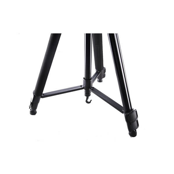 PowerPak Video-X7 5 PowerPak Video-X7 5.6 ft Lightweight Portable Aluminium Tripod Stand With Fluid Head For Video