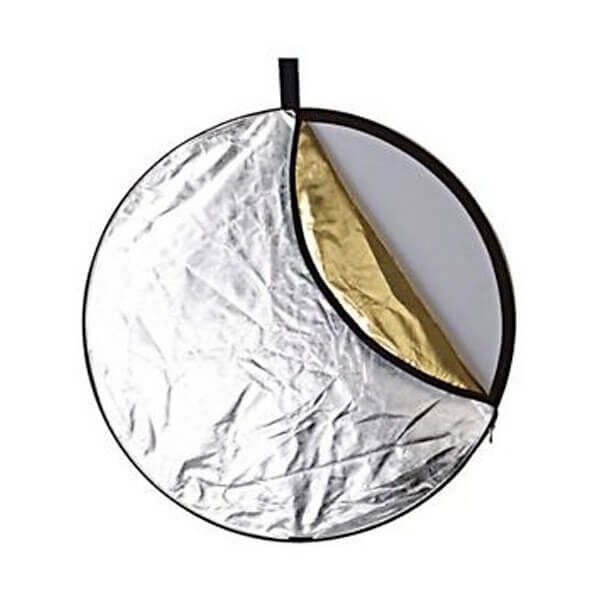 Powerpak 5-In-1 Collapsible Photo Light Reflector (110 Cm) 2 Powerpak 5-In-1 Collapsible Photo Light Reflector (110 Cm)