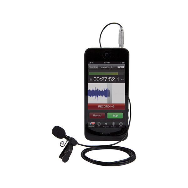 Rode smartLav+ Lavalier Condenser Microphone for Smartphones