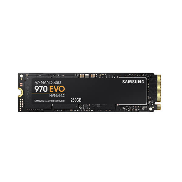 Samsung 970 Evo Series - 250GB PCIE NVME - M.2 Internal SSD (MZ-V7E250BW)