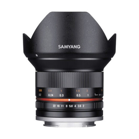 Samyang 12mm f/2 Samyang 12mm f/2.0 NCS CS Lens for Sony E-Mount (APS-C) (Black)