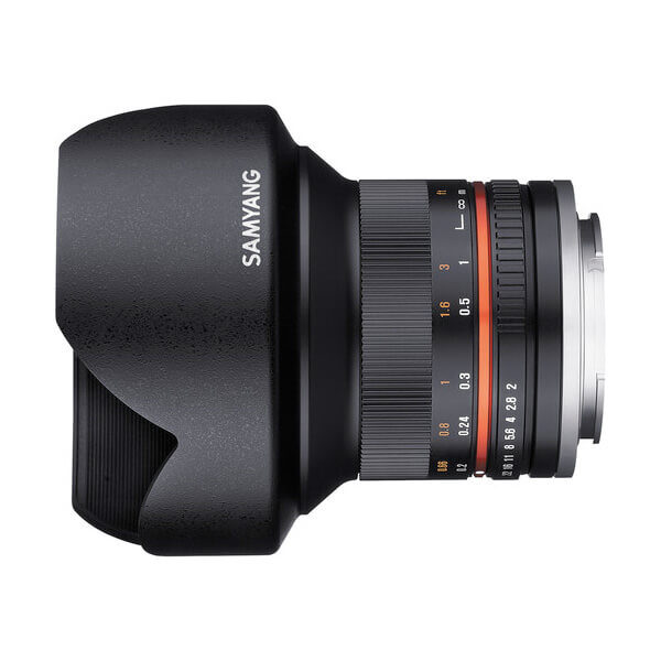 Samyang 12mm f/2 Samyang 12mm f/2.0 NCS CS Lens for Sony E-Mount (APS-C) (Black)