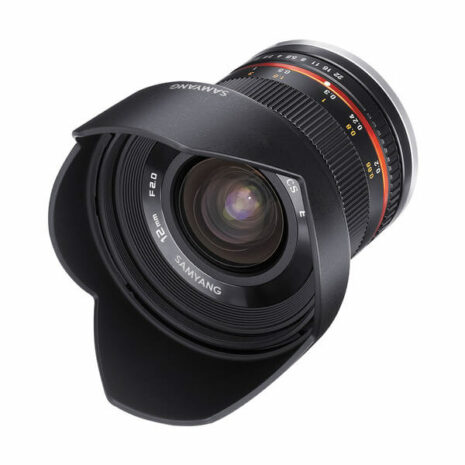 Samyang 12mm f/2.0 NCS CS Lens for Sony E-Mount (APS-C) (Black)