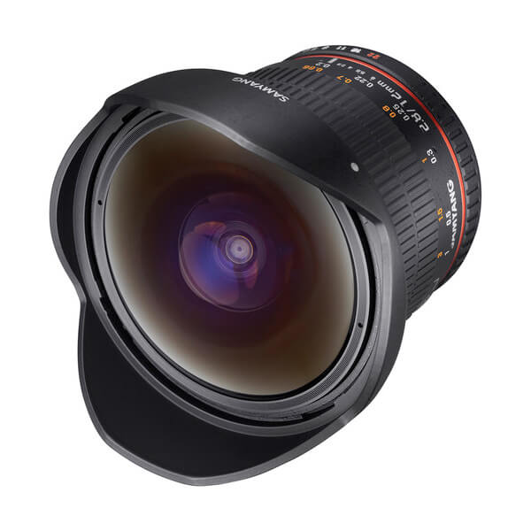 Samyang 12mm f/2.8 ED AS NCS Fisheye Lens for Nikon F Mount with AE Chip