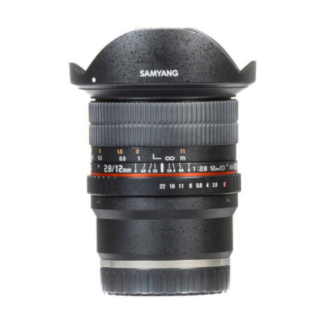 Samyang 12mm f/2 Samyang 12mm f/2.8 ED AS NCS Fisheye Lens for Sony E Mount