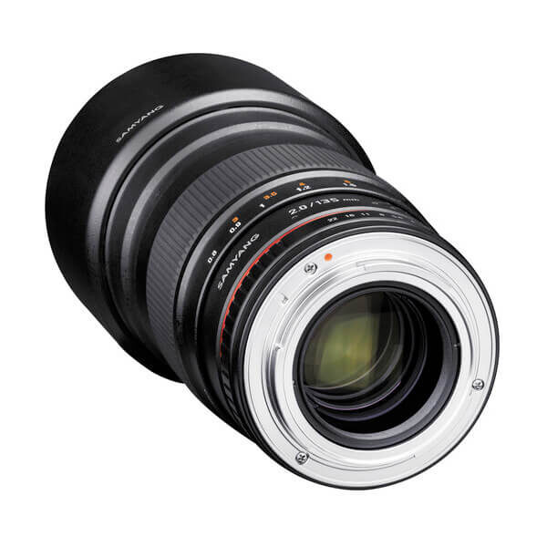 Samyang 135mm f/2 Samyang 135mm f/2.0 ED UMC Lens for Nikon F Mount with AE Chip