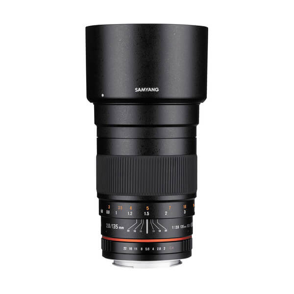 Samyang 135mm f/2.0 ED UMC Lens for Nikon F Mount with AE Chip