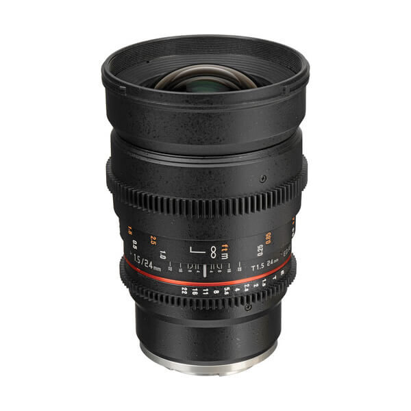 Samyang 24mm T1 Samyang 24mm T1.5 VDSLRII Cine Lens for Sony E-Mount