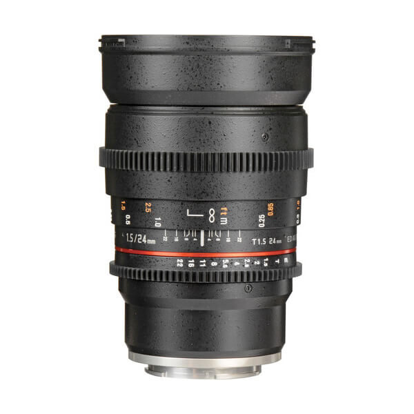 Samyang 24mm T1.5 VDSLRII Cine Lens for Sony E-Mount