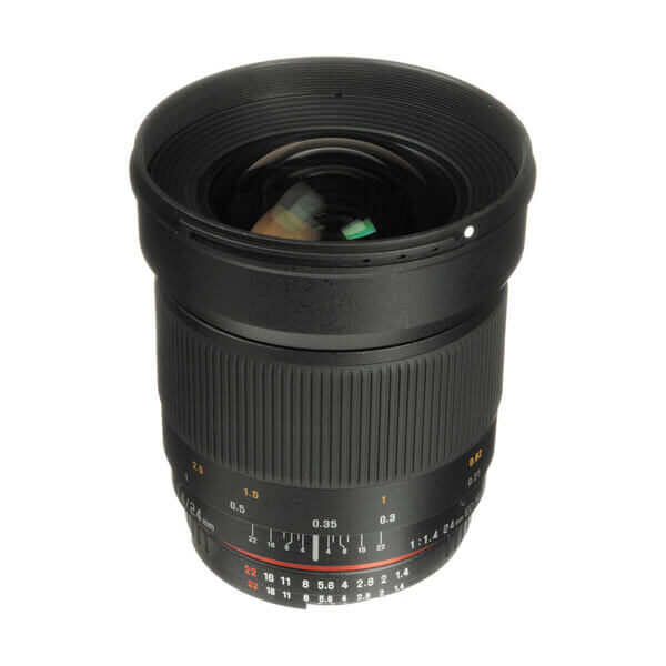 Samyang 24mm f/1.4 ED AS UMC Wide-Angle Lens for Nikon