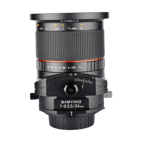 Samyang 24mm f/3 Samyang 24mm f/3.5 ED AS UMC Tilt-Shift Lens for Canon