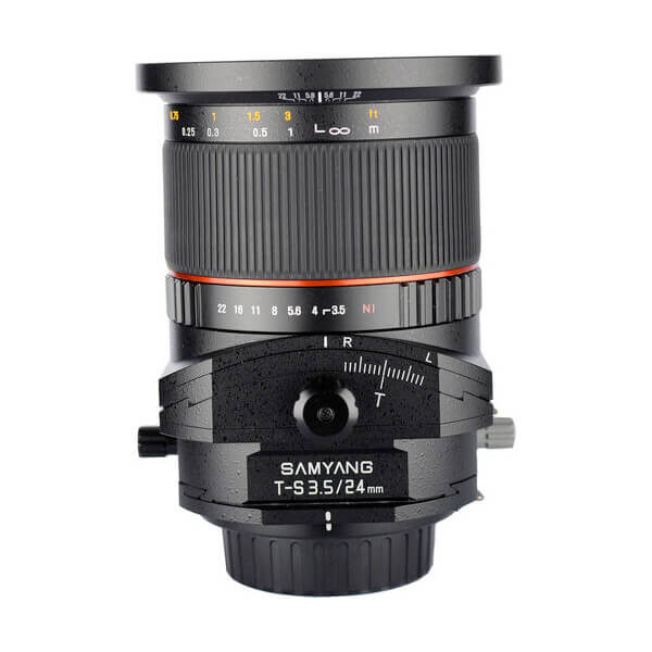 Samyang 24mm f/3 Samyang 24mm f/3.5 ED AS UMC Tilt-Shift Lens for Canon