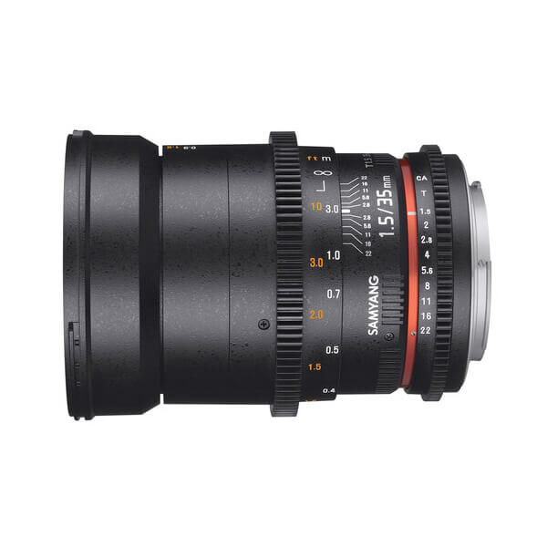 Samyang 35mm T1 Samyang 35mm T1.5 VDSLRII Cine Lens for Canon EF-Mount