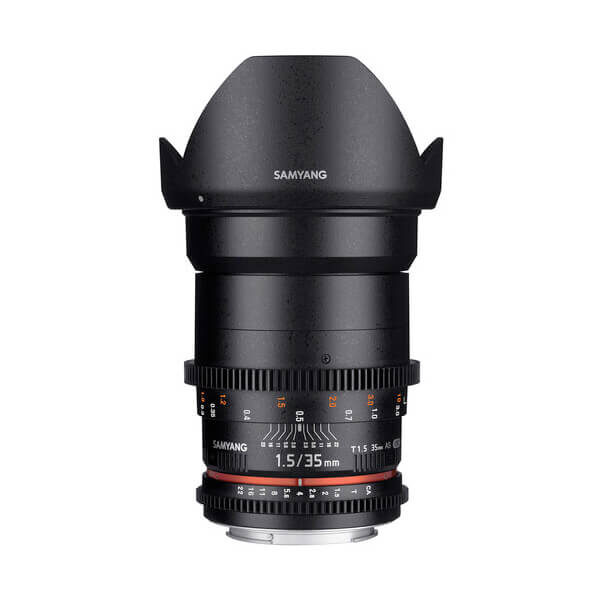 Samyang 35mm T1.5 VDSLRII Cine Lens for Canon EF-Mount