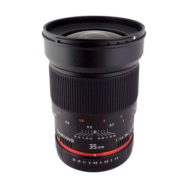 Samyang 35mm f/1.4 AS UMC Lens for Nikon F (AE Chip)