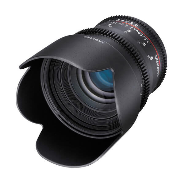 Samyang 50mm T1.5 VDSLR AS UMC Lens for Nikon F Mount