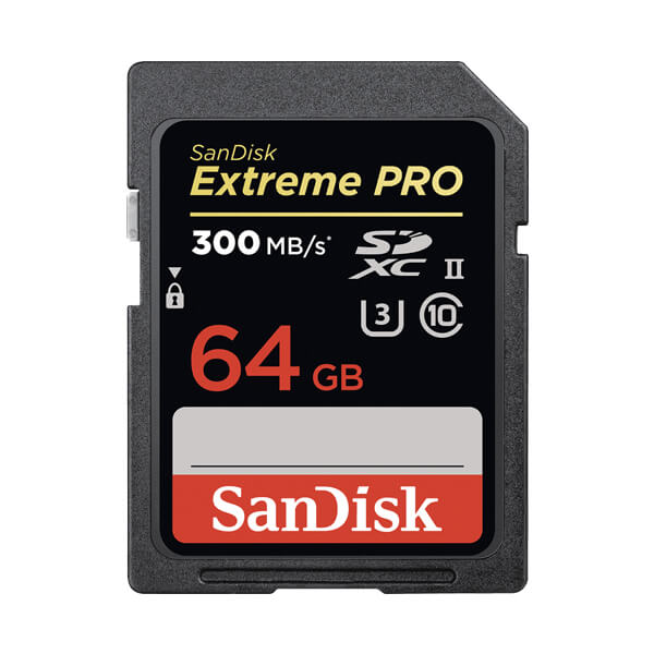 SanDisk 300MB/s SD EXTREME PRO 64GB
