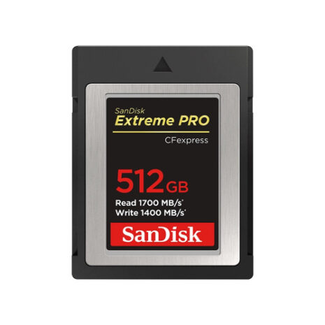 SanDisk 512GB Extreme PRO CFexpress Card