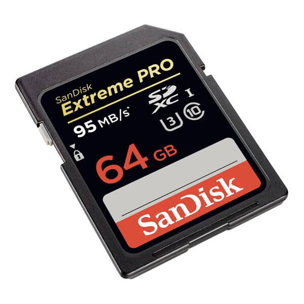 SanDisk EXTREME PRO 64GB (95MB/s)