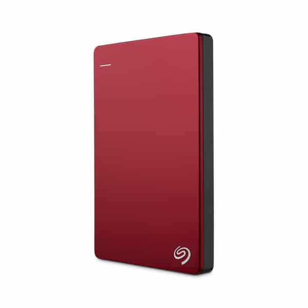 Seagate 2TB Backup Plus Slim Portable External USB 3.0 Hard Drive (Red)