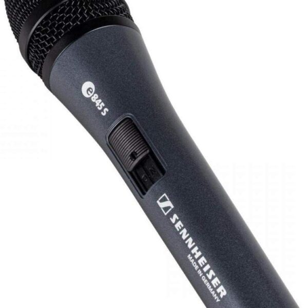 Sennheiser E 845-S Dynamic Super Cardioid Microphone 3 Sennheiser E 845-S Dynamic Super Cardioid Microphone