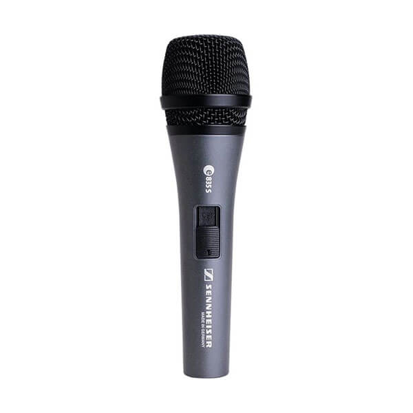 Sennheiser E835S - Cardioid Handheld Dynamic Microphone with Built-In On/Off Switch